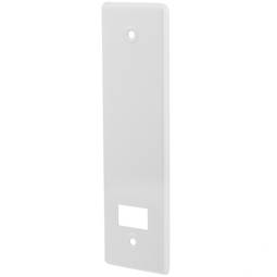 Plastic roller shutter plates in white color