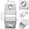 Strap guide for roller shutters