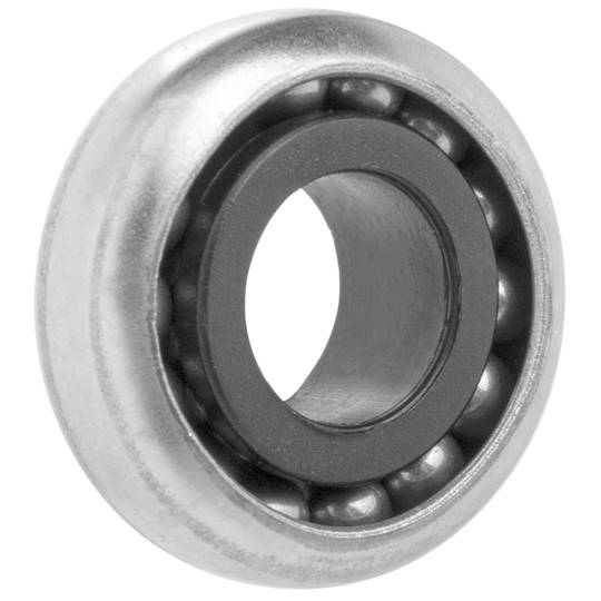 Soporte metálico con rodamientos para disco recogedor de persiana -  Cablematic