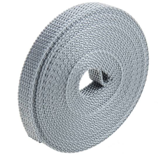 Pak van 2 tapes voor mini grijze nylon jaloezieën 14 mm x 5 m