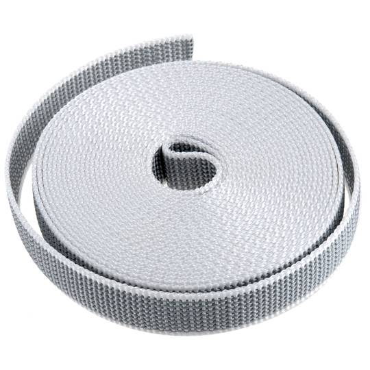 Confezione da 2 unità di nastro per tende in nylon mini G-8 grigio 22 mm x 6 m