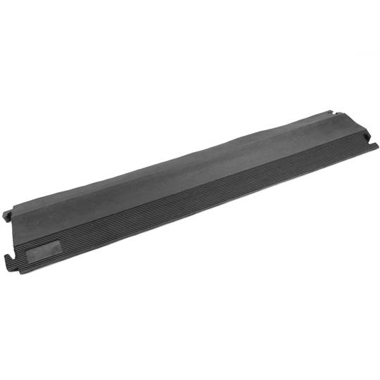 Vloertules voor bescherming van 1-weg elektrische kabels 102 x 21,5 cm