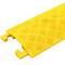 Passacavo a pavimento per la protezione elettrici canalina lunghezza 1 vie 100x13 cm giallo rigido