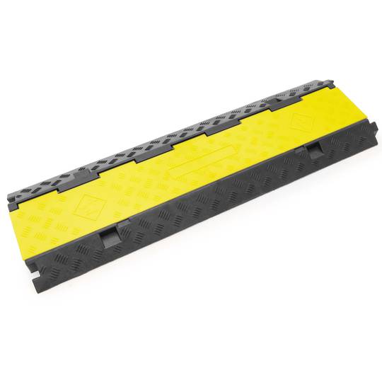 Cable floor cover protector trunking rubber bumper 3 way 99x30cm