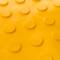 Pavé revêtement de sol tactile pour personnes aveugles 25x25cm avec cercles d'arrêt jaune 10-pack