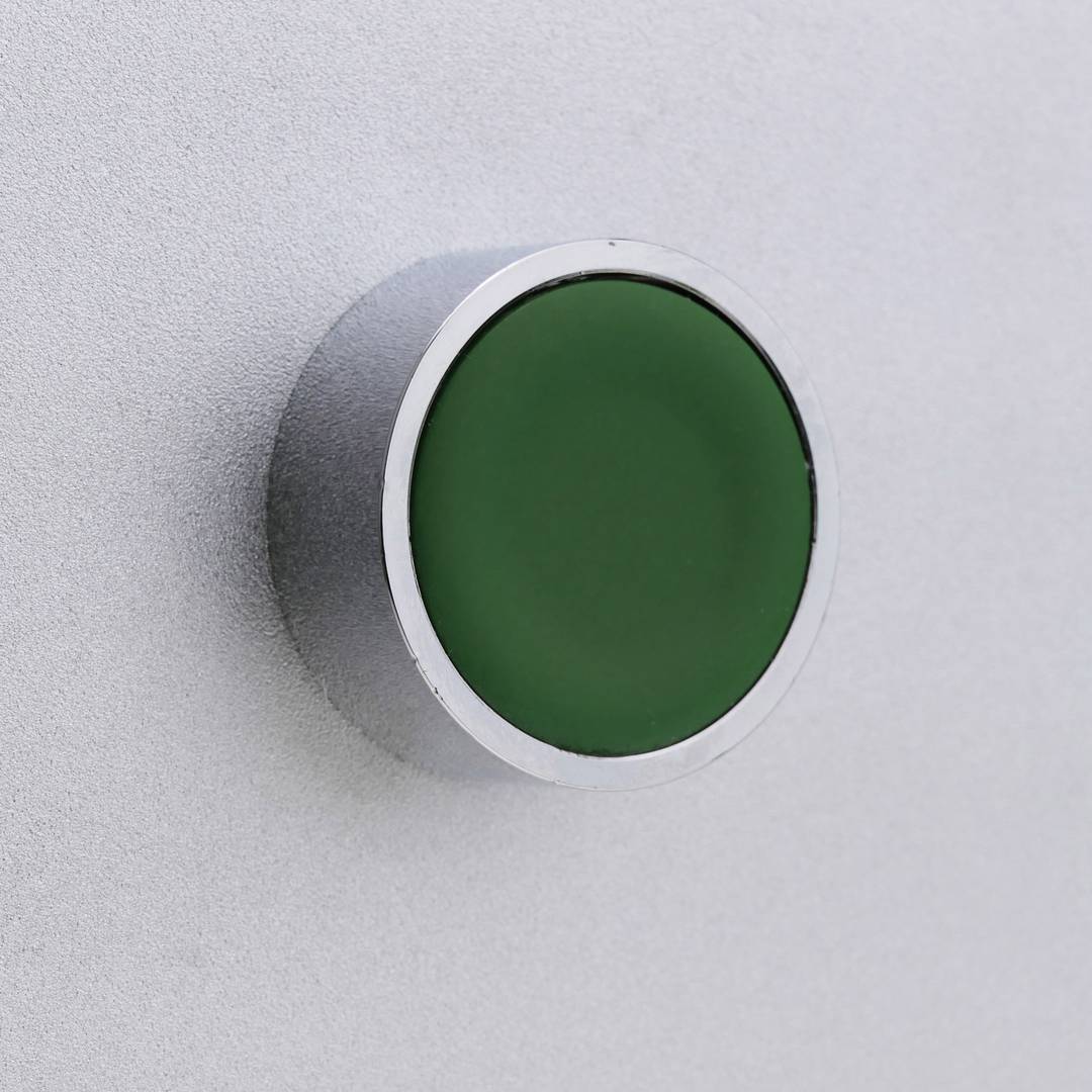 Momentary Taste Push button schalter 22mm 1NC 400V 10A geschlossen normalerweise grün