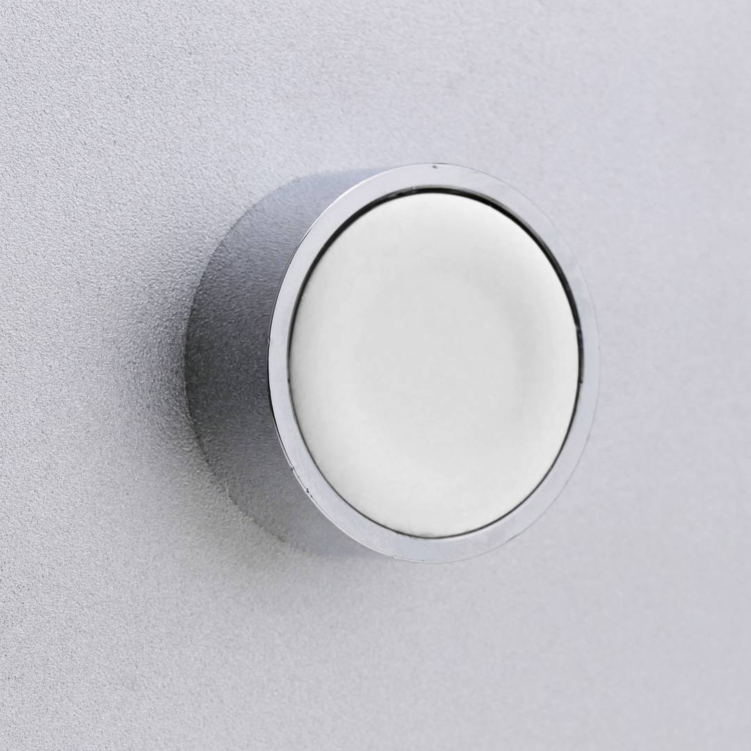 Bouton poussoir momentané 22mm 1NC 400V 10A normalement fermé blanc