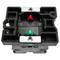 Pulsante momentaneo interruttore 22mm 1NO 1NC 400V 10A freccia nera