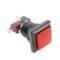 Chwilowy przycisk zręcznościowy 32x32 mm 1NO 1NC 250V 15A SPDT czerwony ze światłem