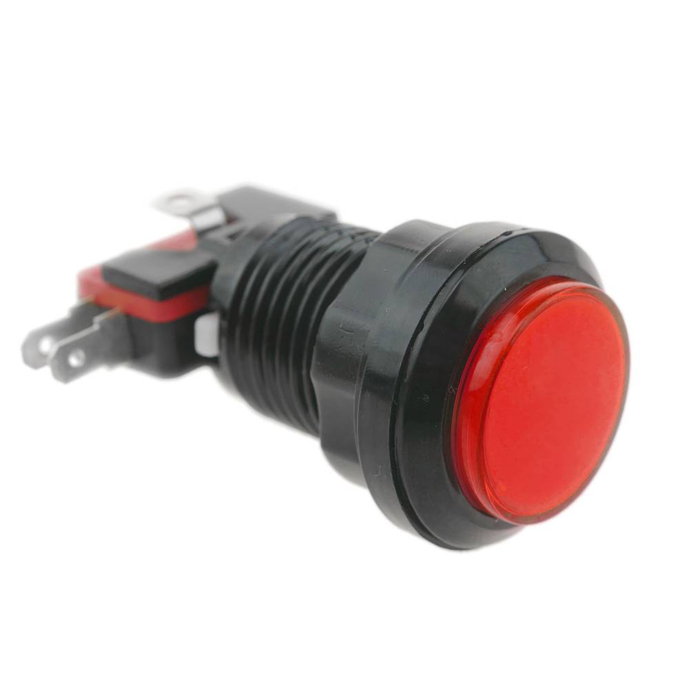 230v Max. Button to panel 7 MM Red Button Normally Closed N.C 