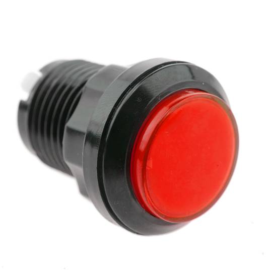 Momentary Arcade Taste Push button schalter 32 mm 1NO 1NC 250V 15A SPDT rot mit Licht