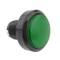 Push button arcade momentary 45 mm 1NO 1NC 250V 15A SPDT green with light