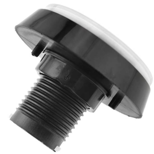 Chwilowy przycisk zręcznościowy 50 mm 1NO 1NC 250V 15A SPDT biały ze światłem