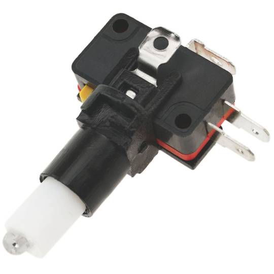 Chwilowy przycisk zręcznościowy 50 mm 1NO 1NC 250V 15A SPDT biały ze światłem
