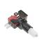Momentary Arcade Taste Push button schalter 50 mm 1NO 1NC 250V 15A SPDT rot mit Licht