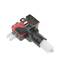 Pulsante arcade momentaneo interruttore 50 mm 1NO 1NC 250V 15A SPDT giallo con luce