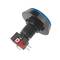 Momentary Arcade Taste Push button schalter 50 mm 1NO 1NC 250V 15A SPDT blau mit Licht