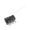 Microinterruttore momentaneo 1NO 1NC 250V 15A SPDT con asta 80 mm