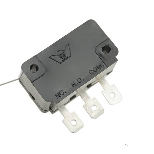 Microinterruttore momentaneo 1NO 1NC 250V 15A SPDT con asta 80 mm