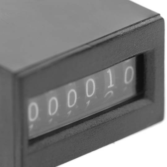 Contador de impulsos y eventos electromagnéticos de 6 dígitos 18 cps