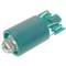 Luz piloto LED 9mm 12VDC cor verde