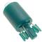 Luz piloto LED 9mm 12VDC cor verde