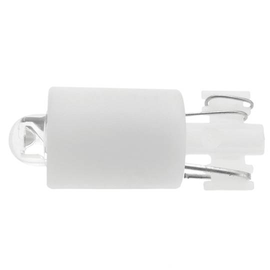 Luz piloto LED 9mm 12VDC cor branco 10-pack