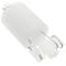 Luz piloto LED 9mm 12VDC cor branco 10-pack