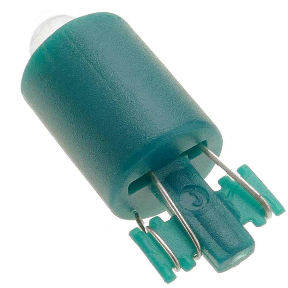 Lampe voyant LED 9mm 12VDC Pilote de couleur vert 10-pack