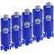 Lampe voyant LED 9mm 12VDC Pilote de couleur bleu 10-pack