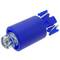 Lampe voyant LED 9mm 12VDC Pilote de couleur bleu 10-pack