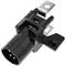 Douille de lampe pilote LED 9mm 12VDC avec deux bornes 10-pack