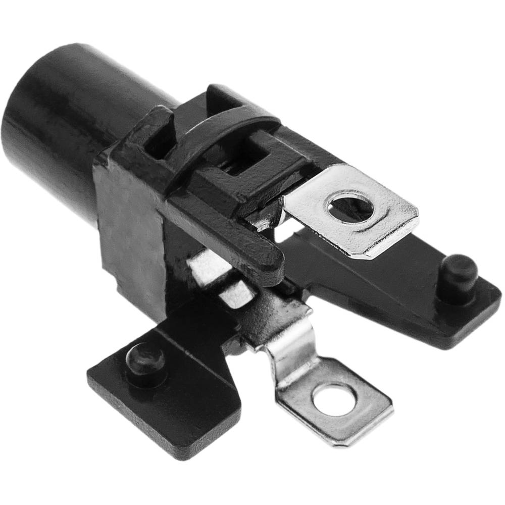 Portalámparas para luz LED piloto de 9mm 12VDC con dos terminales 10-pack