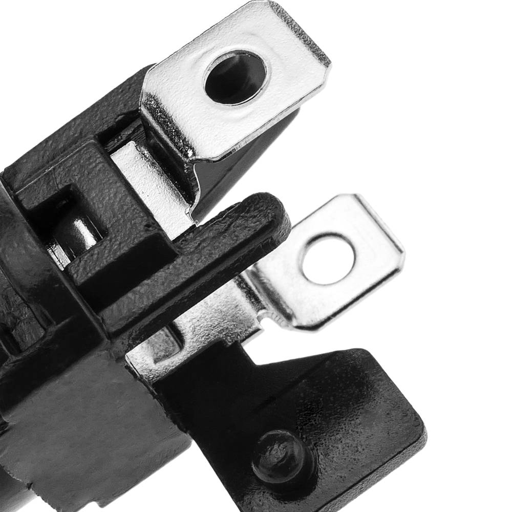 Portalámparas para luz LED piloto de 9mm 12VDC con dos terminales 10-pack