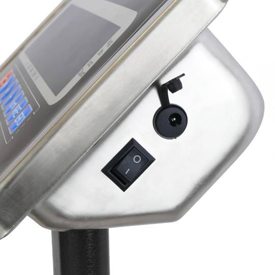 Industrial scale with platform 40x50cm 150Kg stainless steel