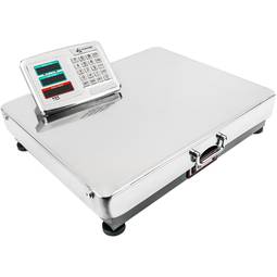Báscula portátil de acero inoxidable 600 Kg de 62x52 cm