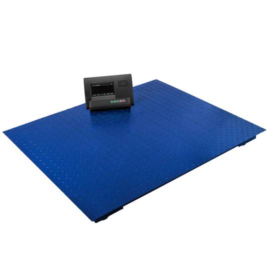 Balanza industrial de plataforma 120x100 cm Báscula de suelo 4000 Kg