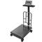 Balance industrielle avec la plate-forme 45x60 cm 500 Kg avec roues