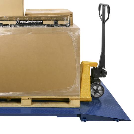 Rampa metàl·lica per bàscula industrial de sòl 80 cm