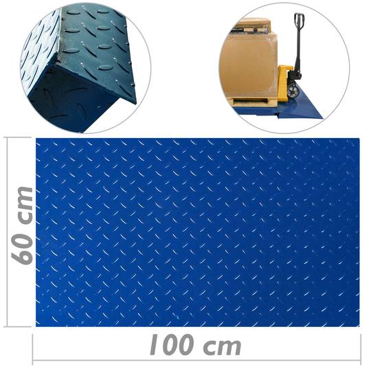 Rampa metálica para báscula industrial de suelo 100 cm