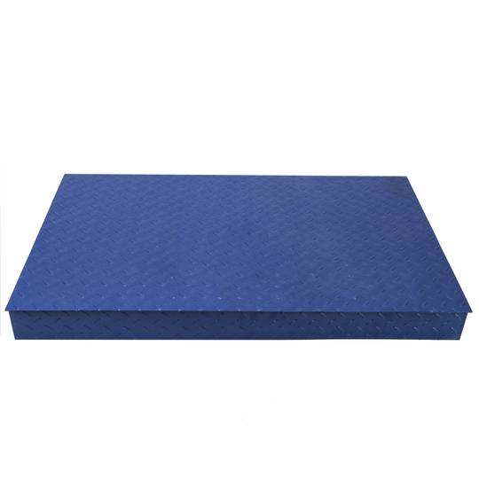 Rampa de metal para balança industrial de piso 120 cm