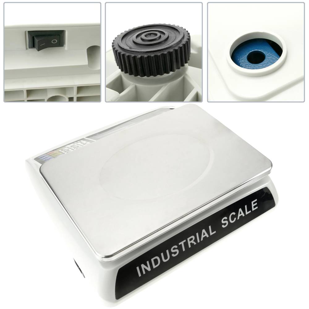 Balance de bureau avec plateau de 300x205 mm de 3 Kg pour les magasins