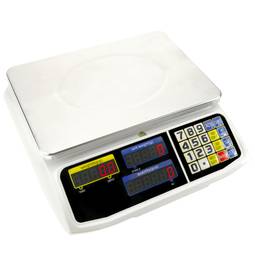 Tellerweegschaal voor bureau met lade van 300x205 mm, 6 kg opslag
