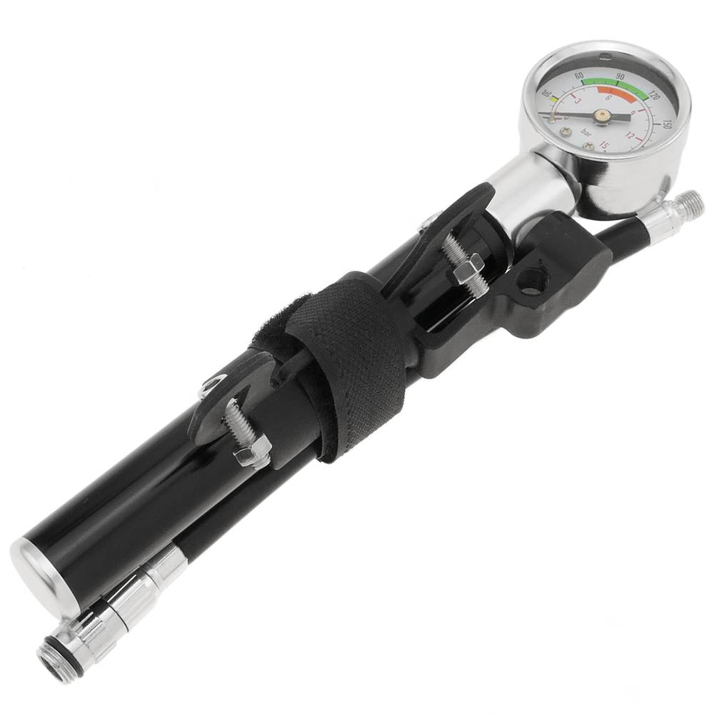 Universal Motorcycle Fork & Shock Absorber Pressure Gauge Hand Pump 0.1-1.0 bar