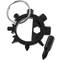 EDC-sleutelhanger met 12 tools voor dagelijks gebruik