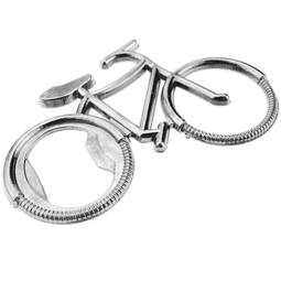 Cyclist and Bicycle bottle opener