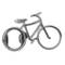 Abridor de garrafa de ciclista e bicicleta