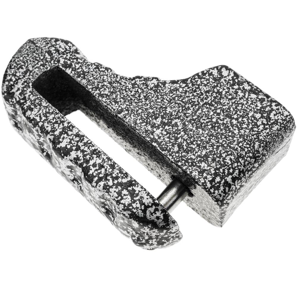 Anti-theft padlock for disk brake with key lock for bicycle bike and motorbike gray