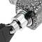 Anti-theft padlock for disk brake with key lock for bicycle bike and motorbike gray