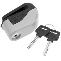 Anti-theft padlock for disk brake with key lock for bicycle bike and motorbike